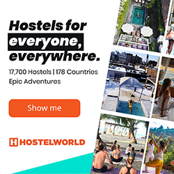 ポイントが一番高いHostelworld.com