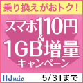 ポイントが一番高いIIJmio