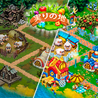 ポイントが一番高いHarvest Land（実りの地）Level15到達（iOS）