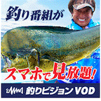 釣りビジョンVOD（無料お試し登録）のポイントサイト比較