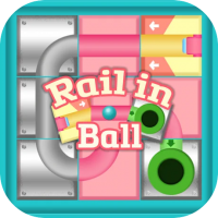 ポイントが一番高いRail in Ball（ステージ500個クリア）iOS