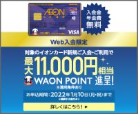 ポイントが一番高いイオンカードKASUMIカード（カード発行）