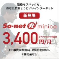 So-net光 minico