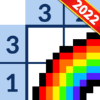 Nonogram - ピクロス・ロジックパズル（「星が輝く夜」完成）iOSのポイントサイト比較