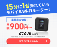 ポイントが一番高いどこよりもWiFi（Wiz）縛りあり