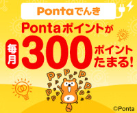 ポイントが一番高いPontaでんき