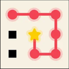 ポイントが一番高いすべての点をつなぐ（星300個獲得）iOS