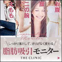 ポイントが一番高いTHE CLINIC（脂肪吸引モニター）