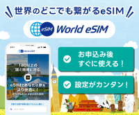 World eSIMのポイントサイト比較