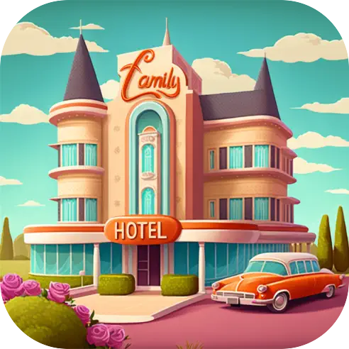 ポイントが一番高いMerge Hotel: Family Story（38日のタスク：ノートパソコンを買う（Buy the laptop）を完了させる）iOS