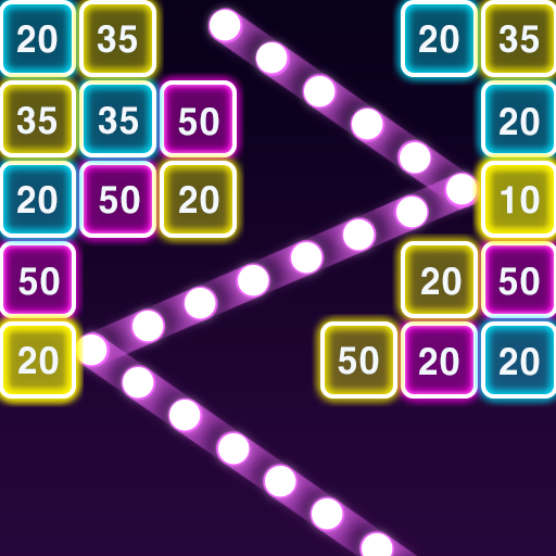 ポイントが一番高いBrick Breaker Glow（ステージ500クリア）iOS