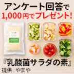 乳酸菌サラダの素（1,000円モニター）のポイントサイト比較