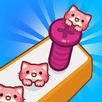 ポイントが一番高いScrew Cat:可愛いネコのスクリューパズルゲーム（Level100クリア）Android