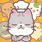 ポイントが一番高いねこのカフェ: てんさいねこシェフ（エリア4 (ハワイ) ステージ7海鮮レストラン到達）iOS