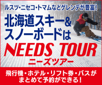 ポイントが一番高いJAL【ニーズツアー】スキー＆スノーボード