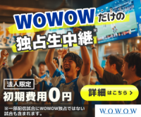 ポイントが一番高いWOWOW スポーツ放送（法人契約）