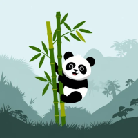 ポイントが一番高いPanda Climbing Game（テーマ25のロック解除）Android