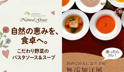 ナチュラルグレース（無添加スープ・パスタソース）のポイントサイト比較
