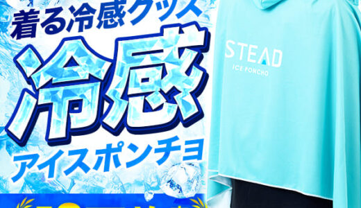 STEAD（スティード）冷感アイスポンチョのポイントサイト比較