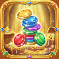 ポイントが一番高いCoin sort & Merge Master（StepUpミッションでターゲット906に到達）Android