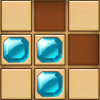 ポイントが一番高いGemdoku：ウッドブロックパズル（1000レベル到達）iOS