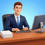 Office Life！アイドルタイクーンゲーム（ステージ2（Stonebridge town）到達）Androidのポイントサイト比較