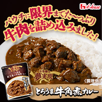 ポイントが一番高いお客様の夢実現 とろうま牛角煮カレー