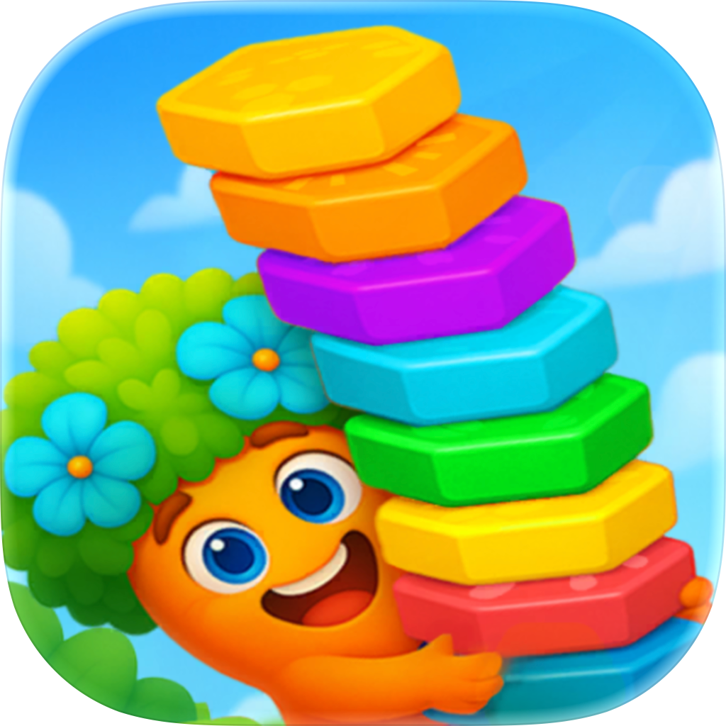 ポイントが一番高いHexa Garden Stack（StepUpミッションでユーザーレベル40にアップグレード（ゲーム内レベル10920到達））iOS