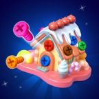 Screw Out Factory Puzzle 3D（経験値バーのマイルストーンを5にする（ユーザーレベル5に到達する））iOSのポイントサイト比較