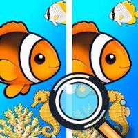 ポイントが一番高い海の生き物 間違い探し（Android）