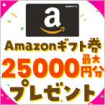 ポイントが一番高いプレプレ（アマゾンギフト25,000円キャンペーン）